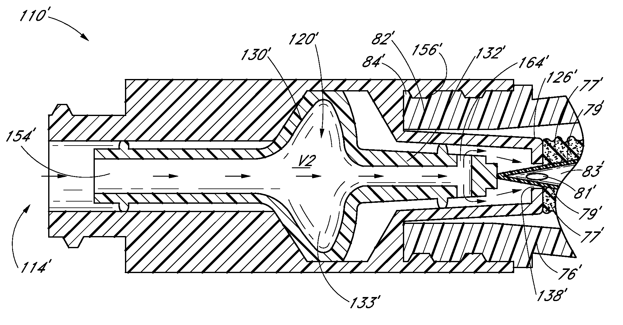 Medical connector with closeable luer connector