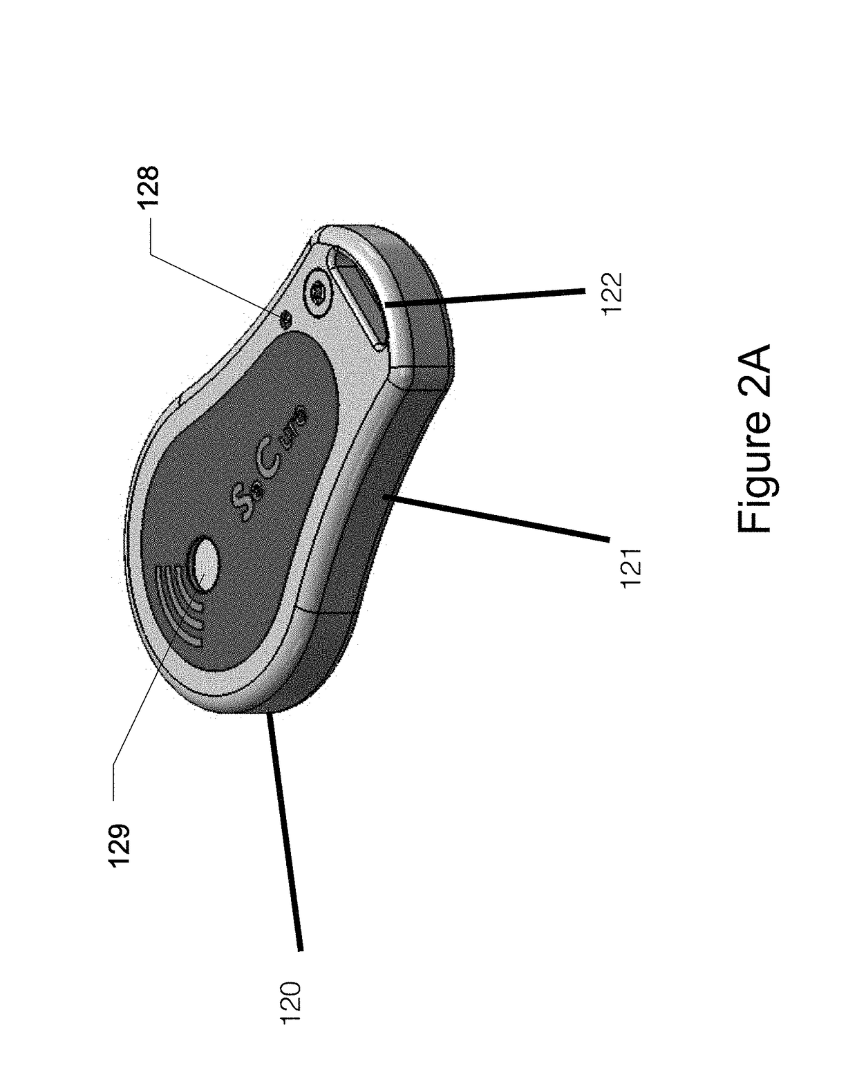 Security tag and base station for display