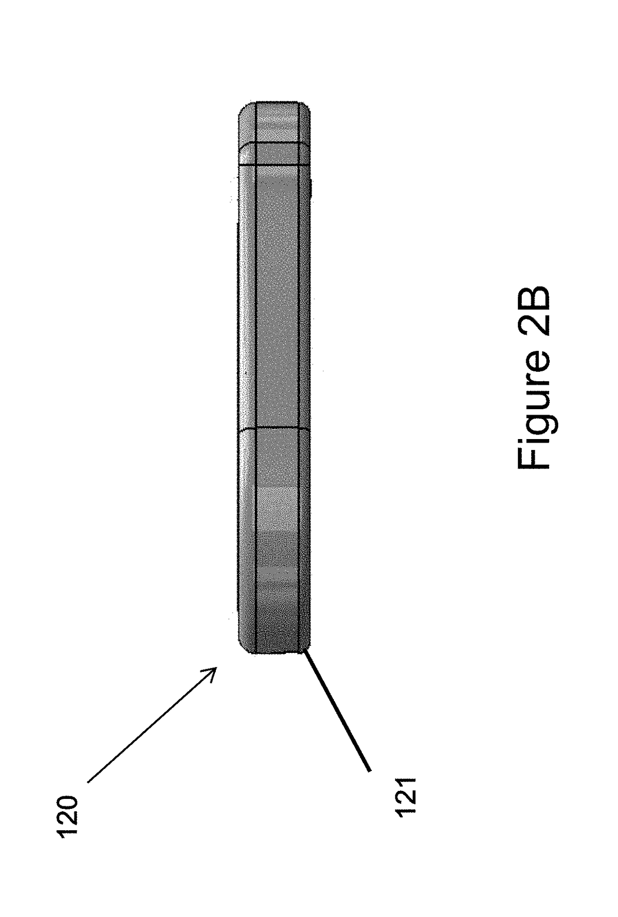 Security tag and base station for display