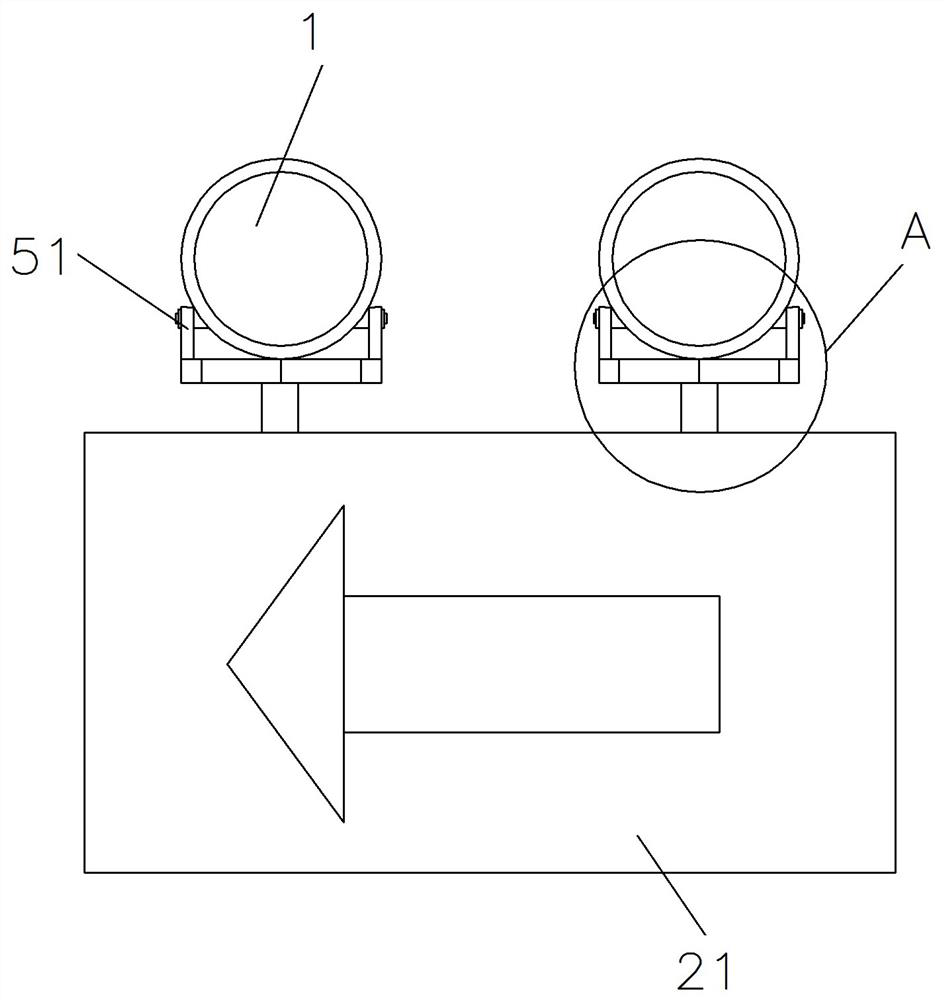 Lighting device for transformer substation