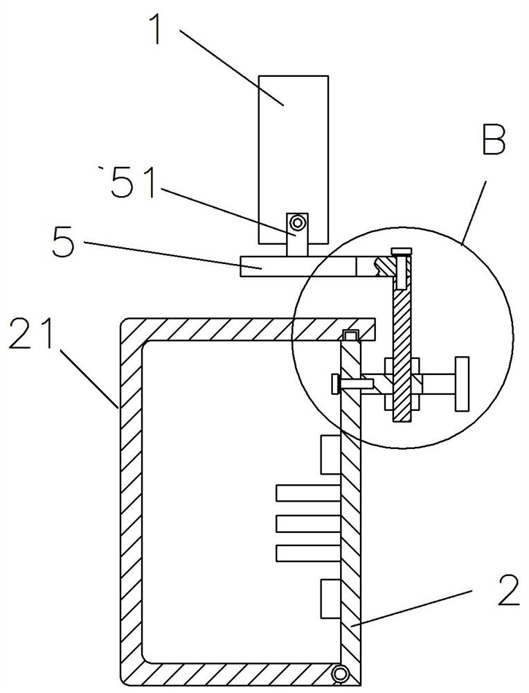 Lighting device for transformer substation