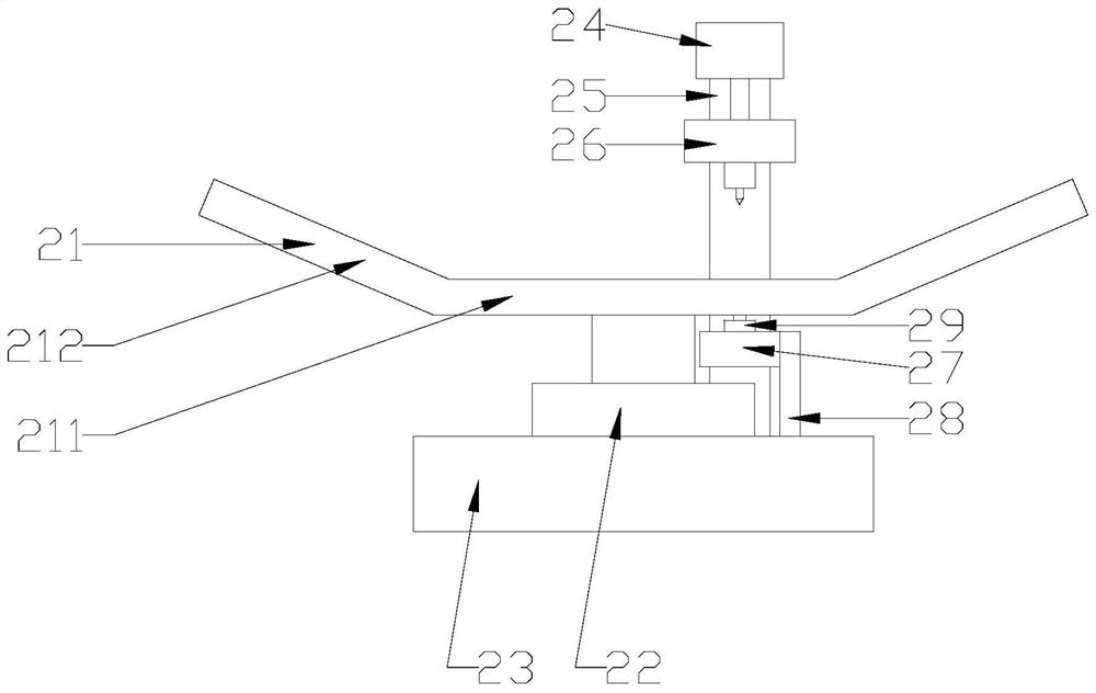 A square head bolt marking device