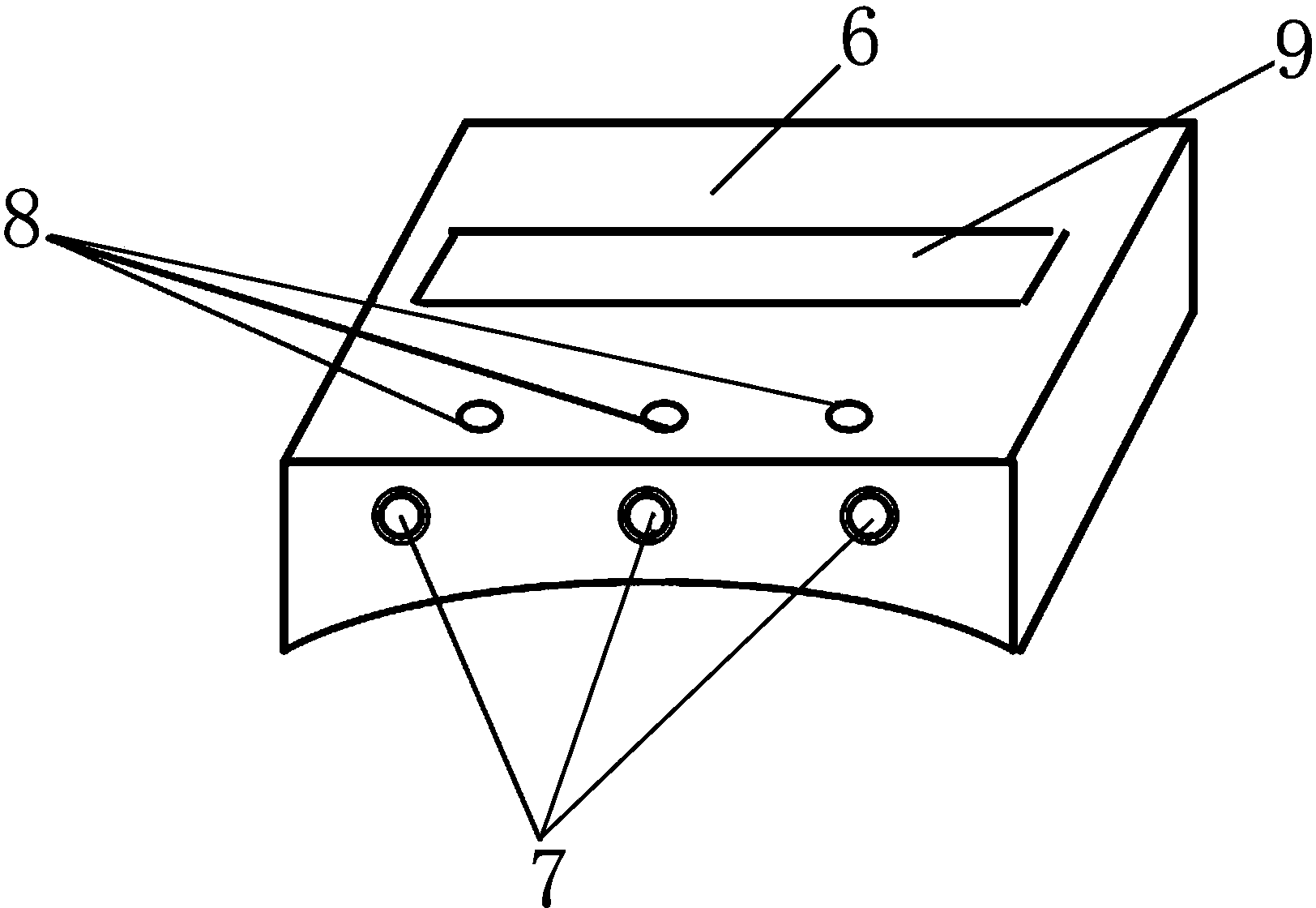 System and method for measuring gun barrel surface temperature in moving state