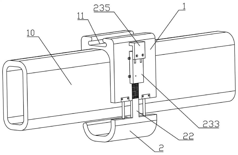 Anesthesia bed fastener fixer convenient to use