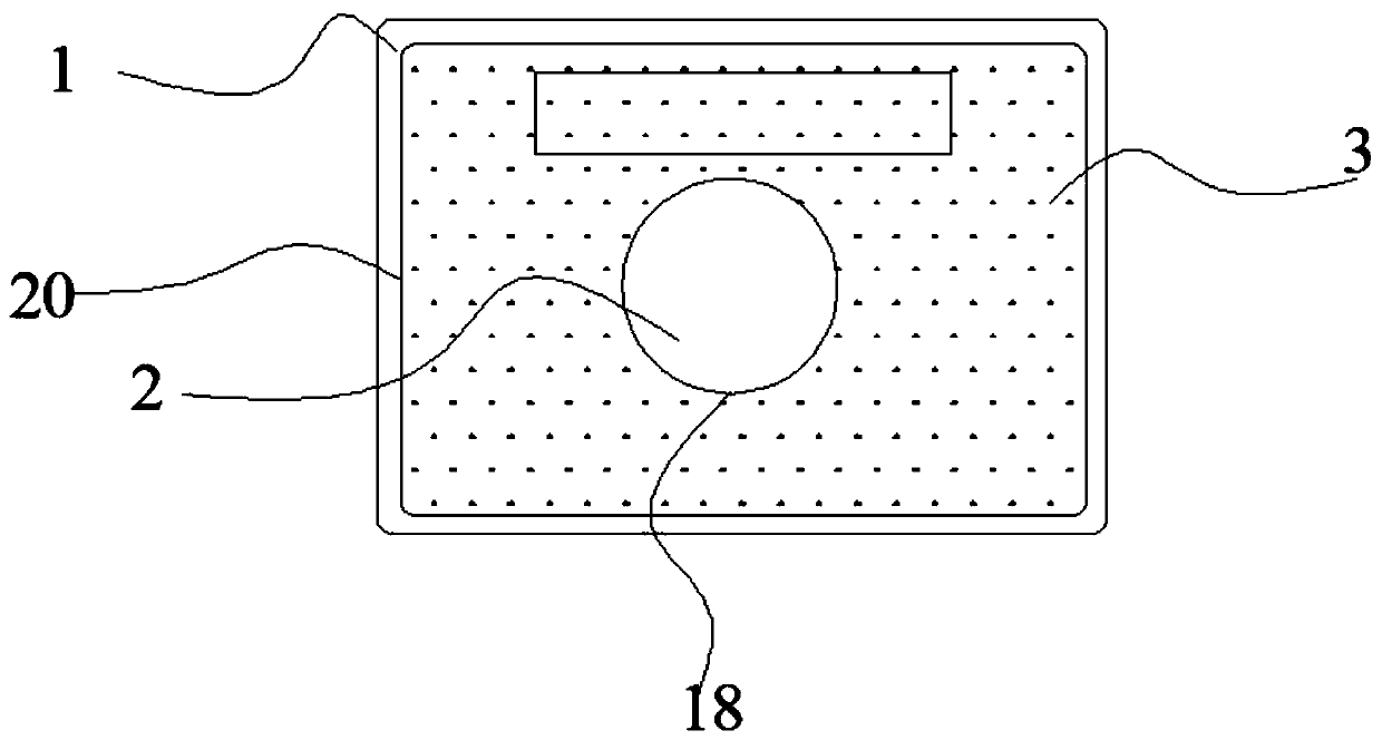 Multifunctional lamp mirror capable of stepless color modulation