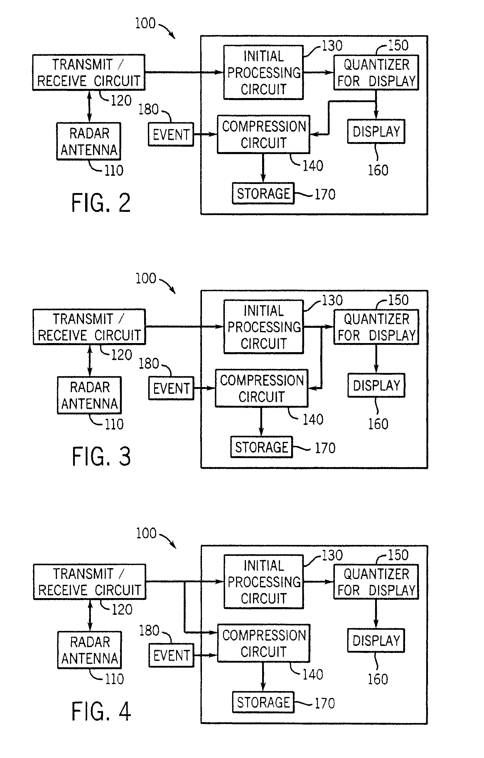 Data compression system and method for a weather radar system