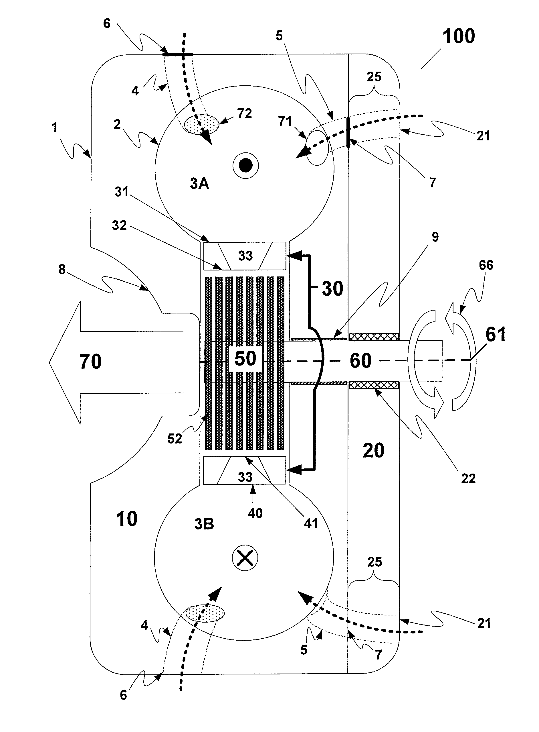 Toroidal boundary layer gas turbine