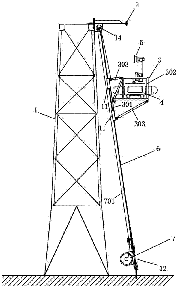 New type of wire loading and unloading device for power transmission line inspection robot