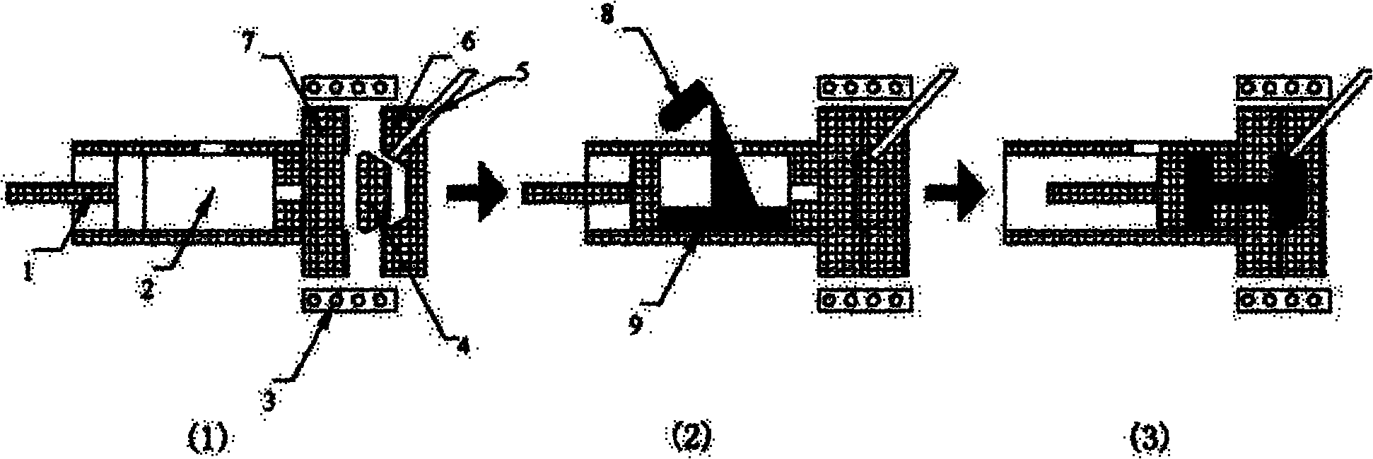 Preparation methods of aluminium silicon carbide composites with interpenetrating network structure and components of composites