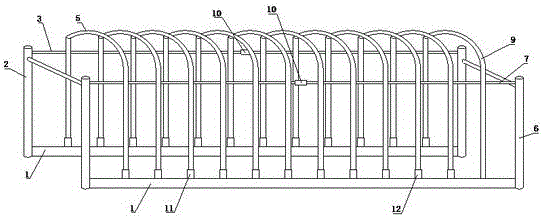 Foldable vegetable cultivation greenhouse