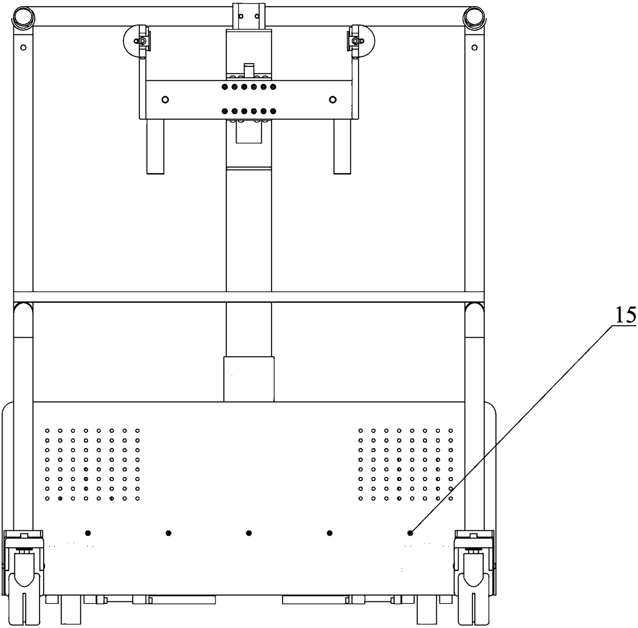 Pelvis motion balance control training robot