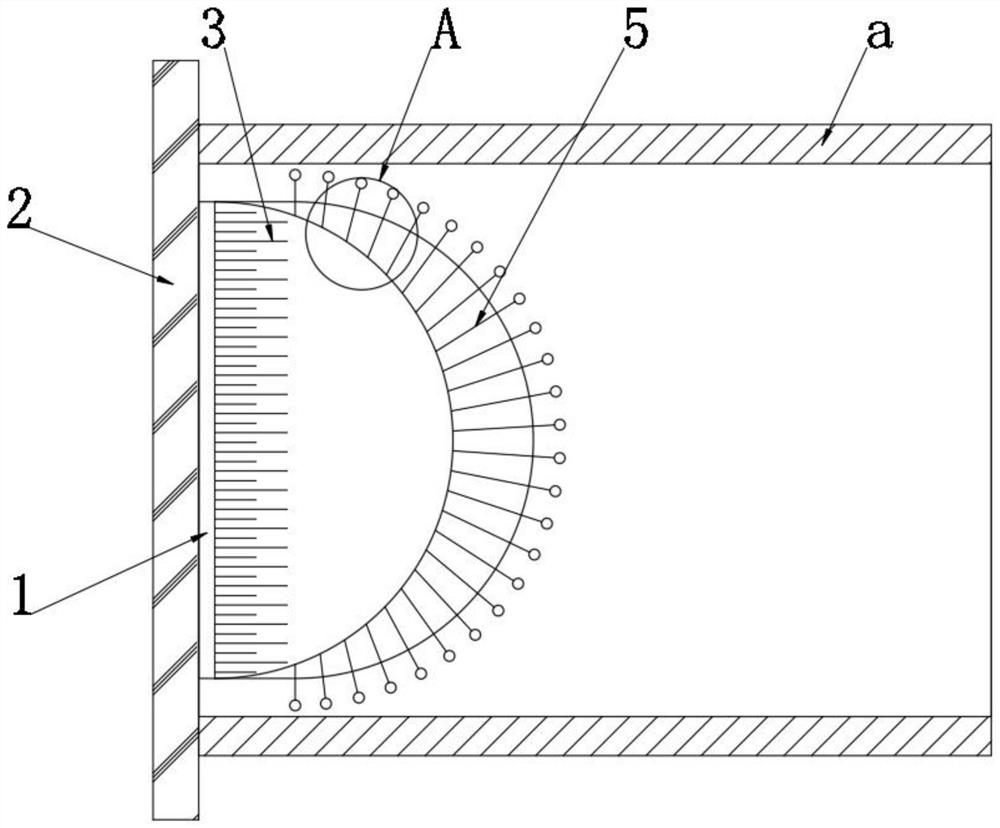 Clutch type treatment process for textile waste gas