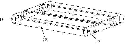 Two-in-one automatic packaging production line