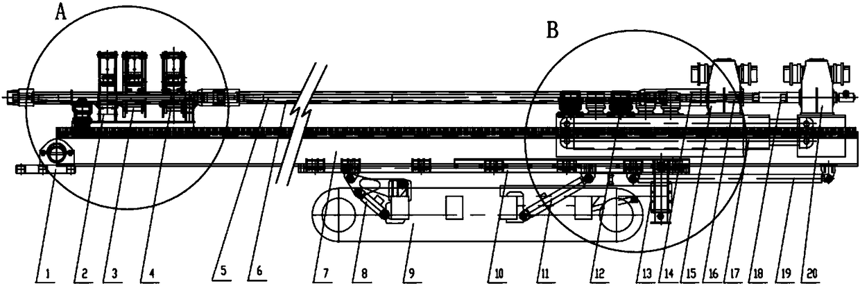 Novel super level directed drilling machine