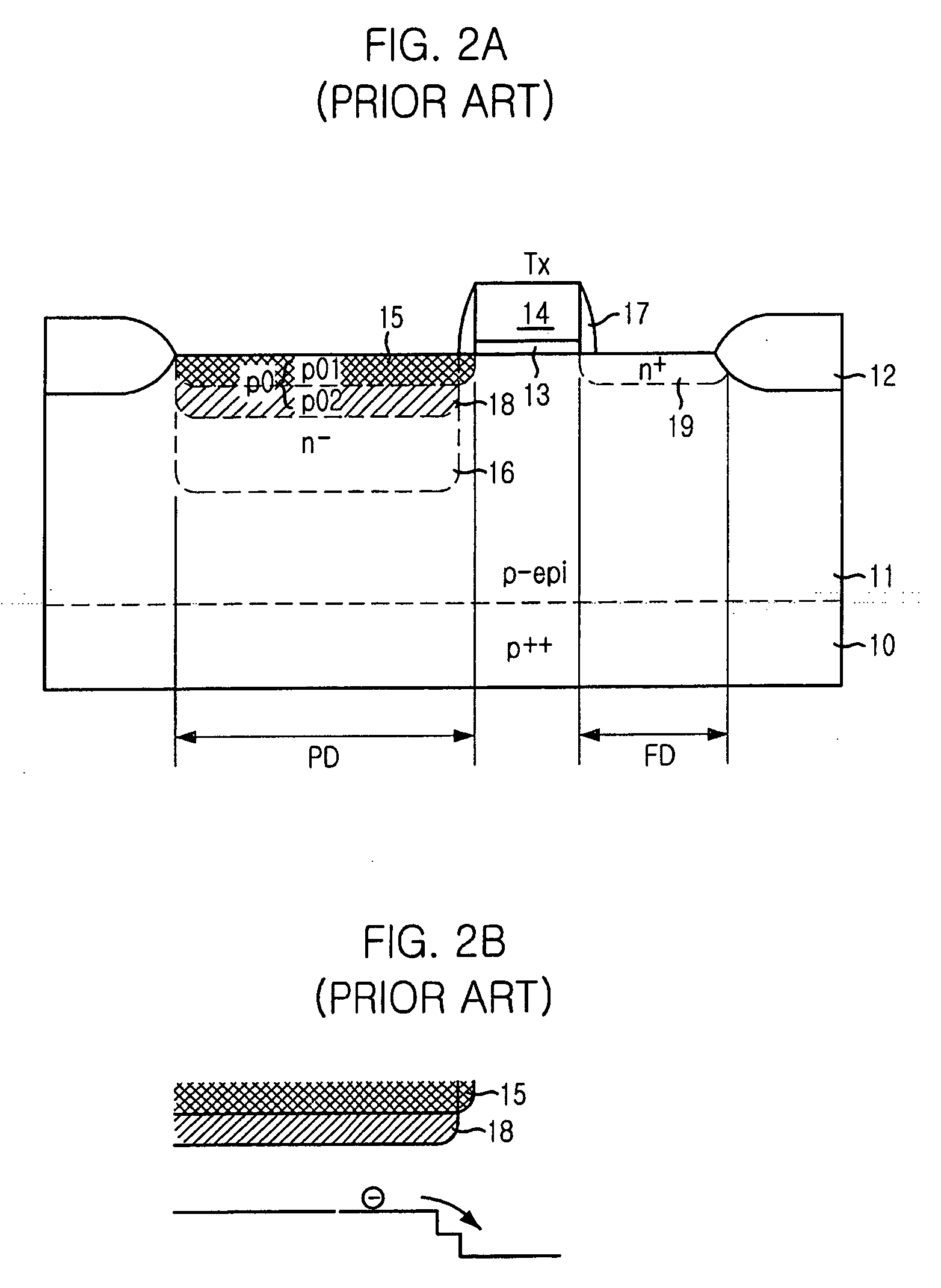 Image sensor with improved charge transfer efficiency and method for fabricating the same