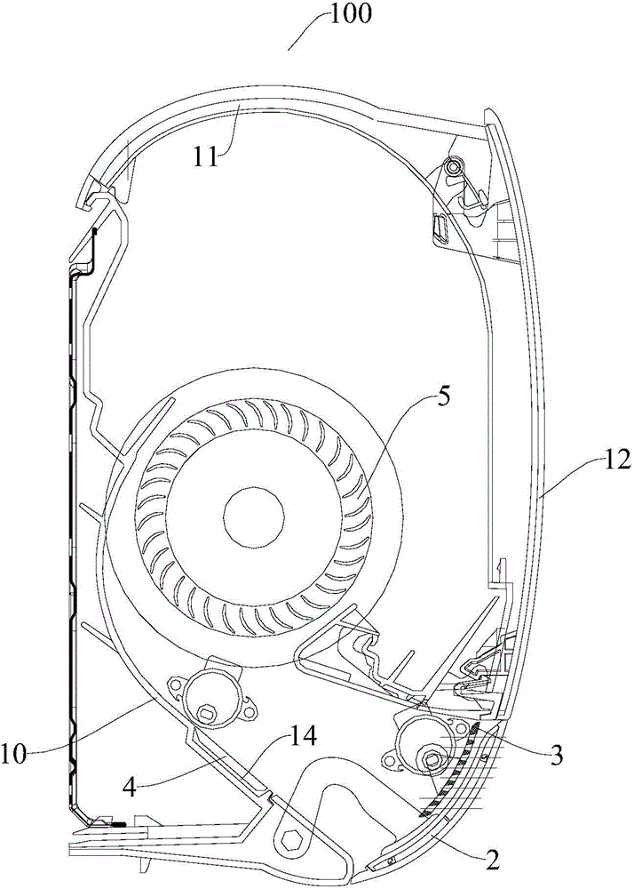 Indoor unit of air conditioner and control method of indoor unit