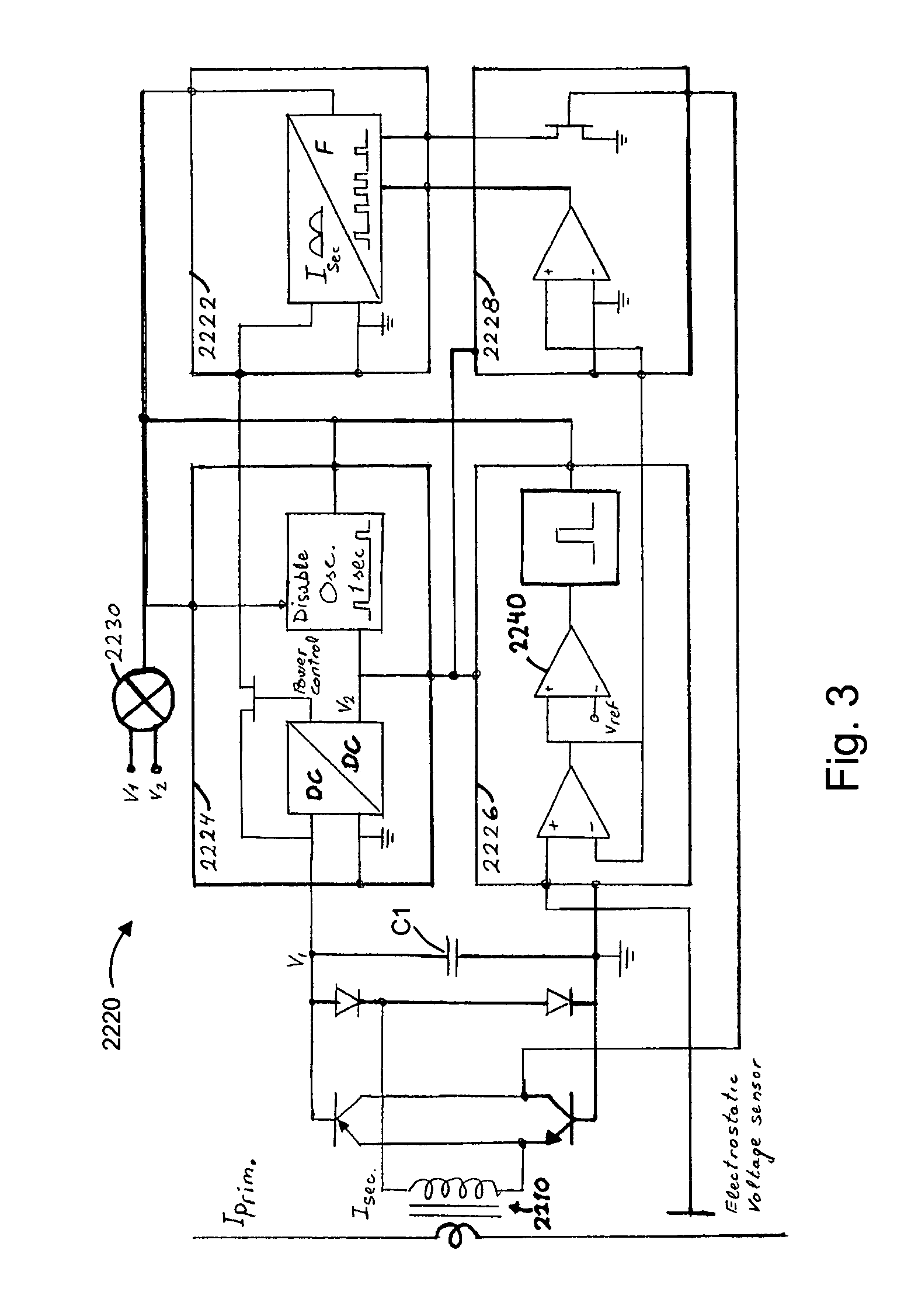 AC current sensor for measuring electric AC current in a conductor and an indicator system comprising such a sensor