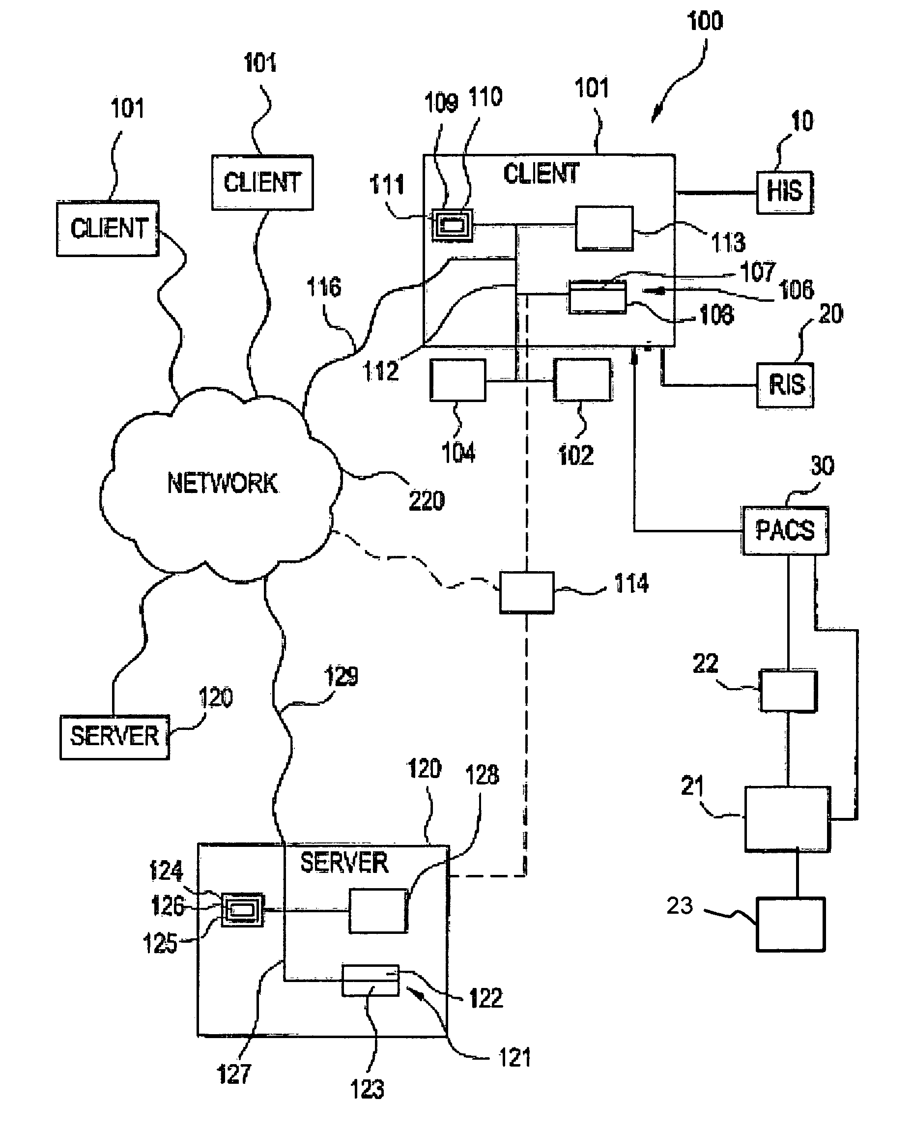 Method and apparatus of determining a radiation dose quality index in medical imaging