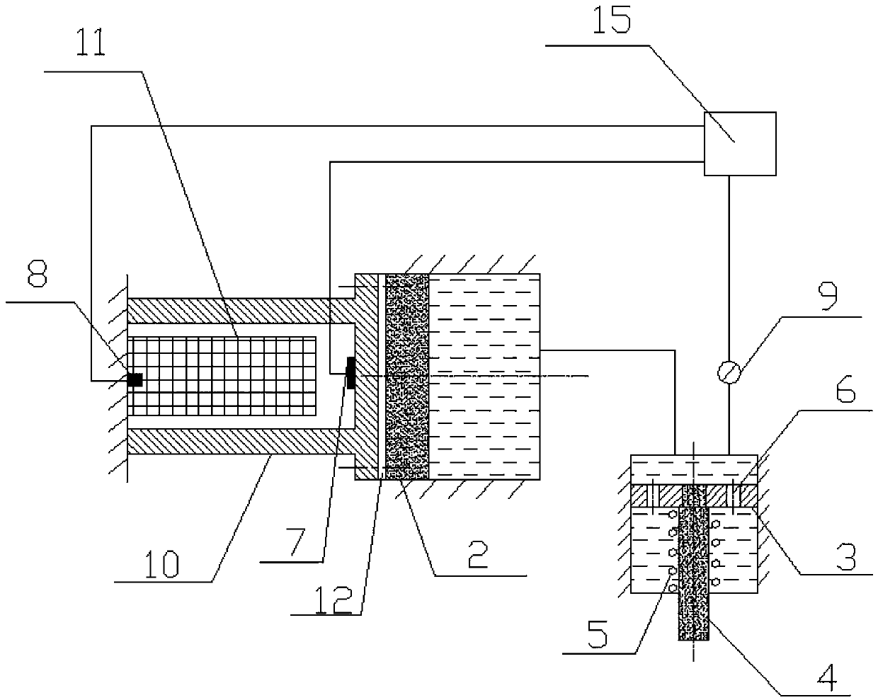 A self-locking clamping device based on thermally induced linear expansion