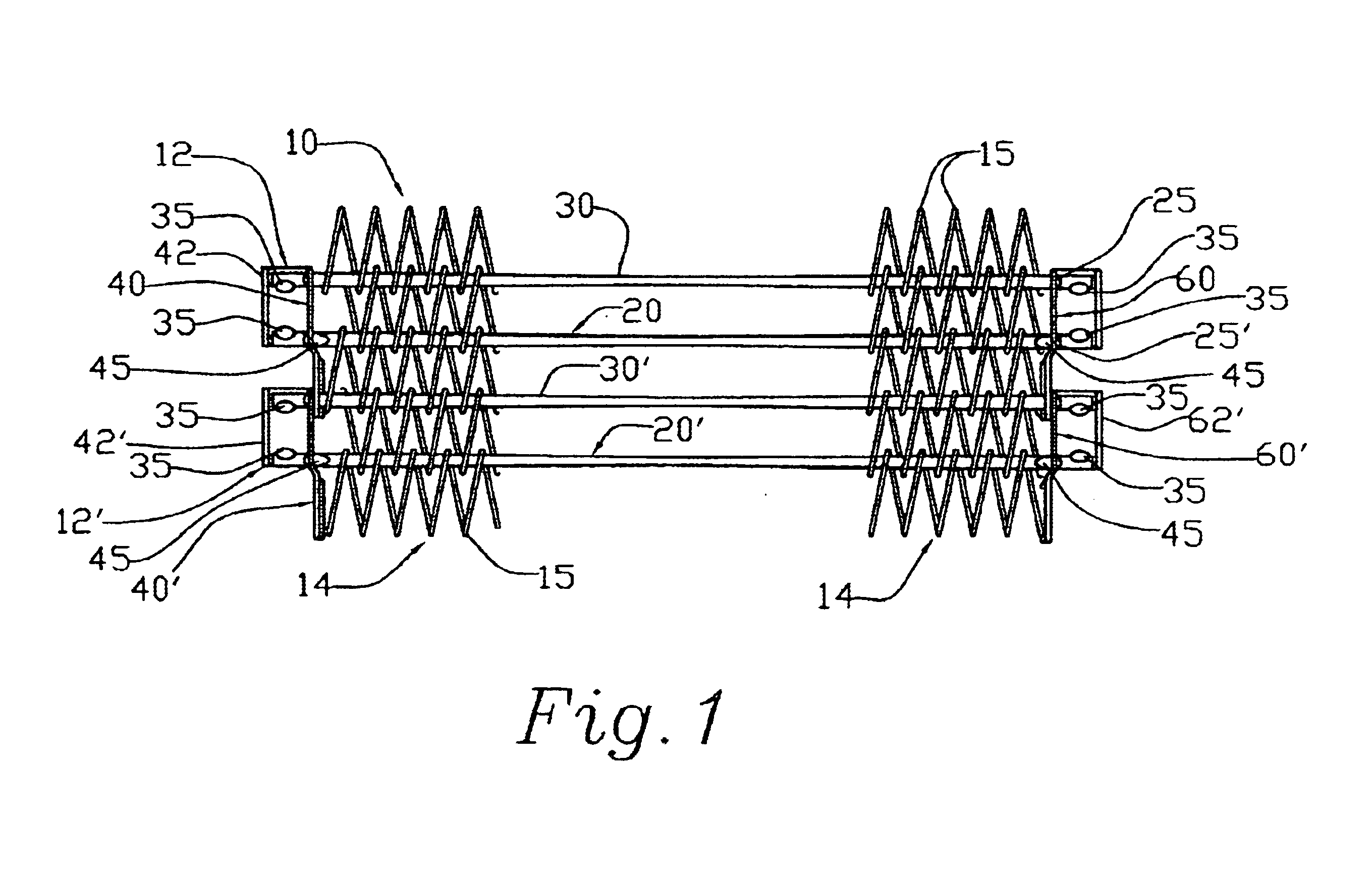 Self-stacking conveyor belt and method