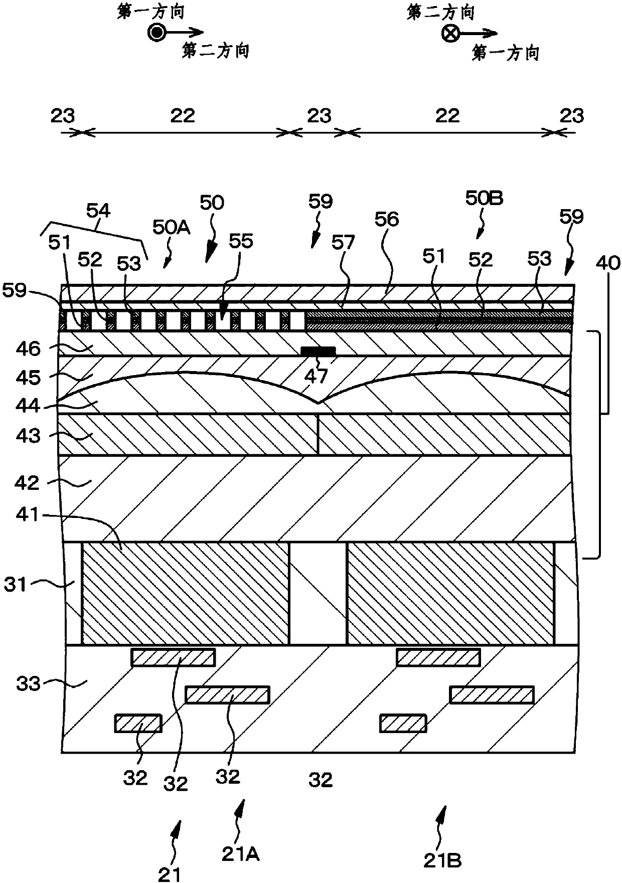 Imaging element and imaging apparatus