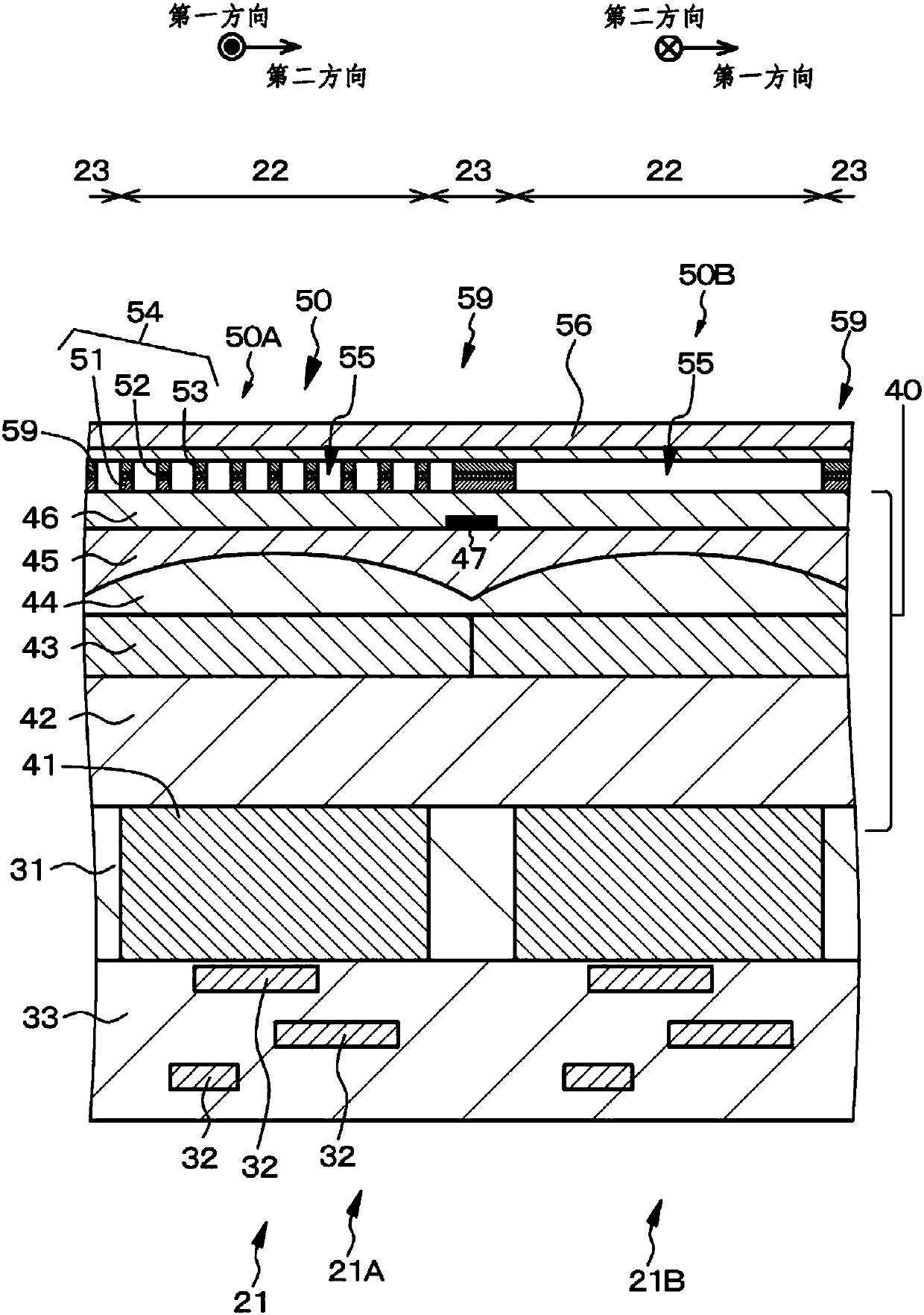 Imaging element and imaging apparatus