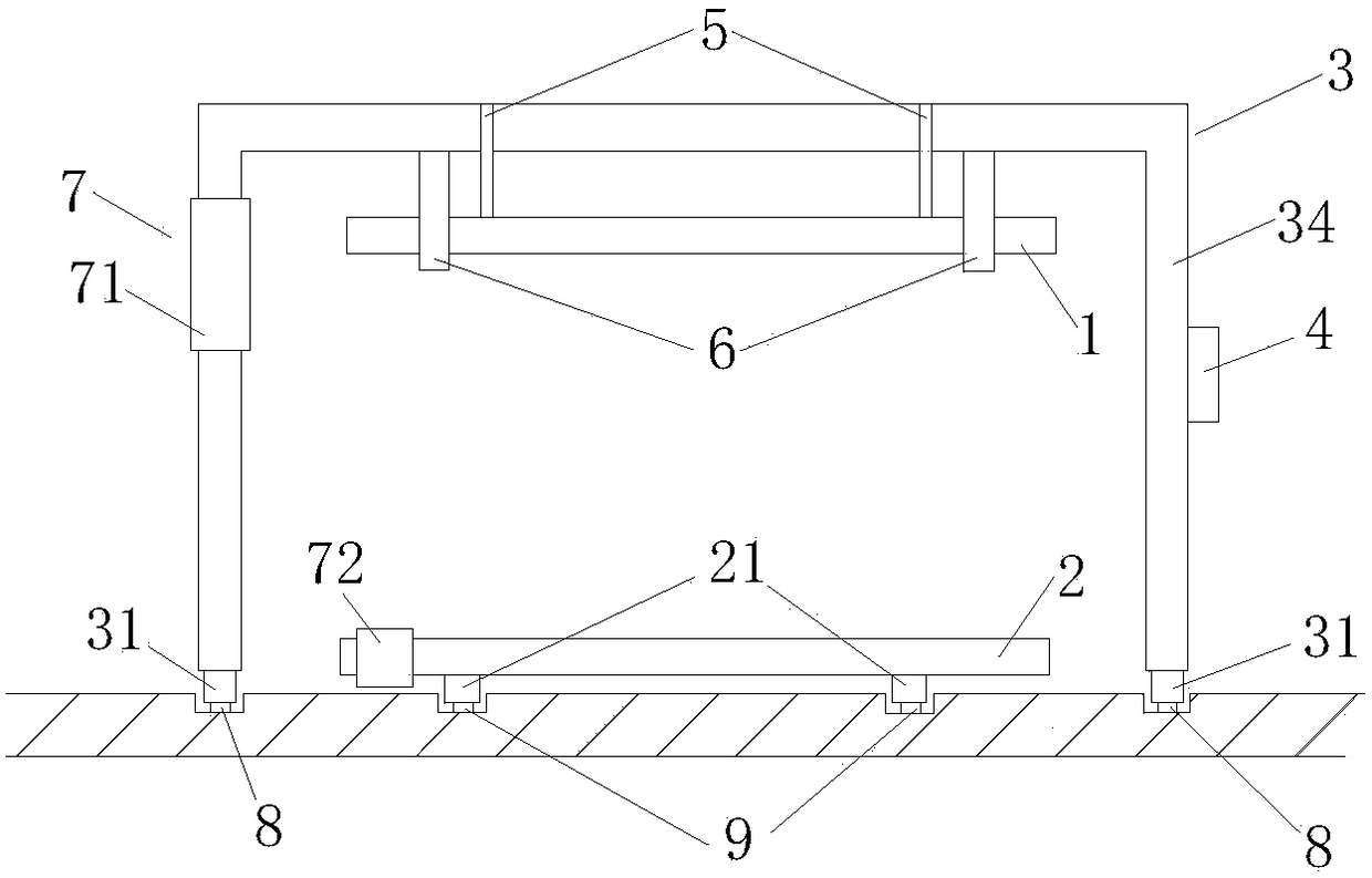 Photovoltaic lifting and forward moving parking equipment