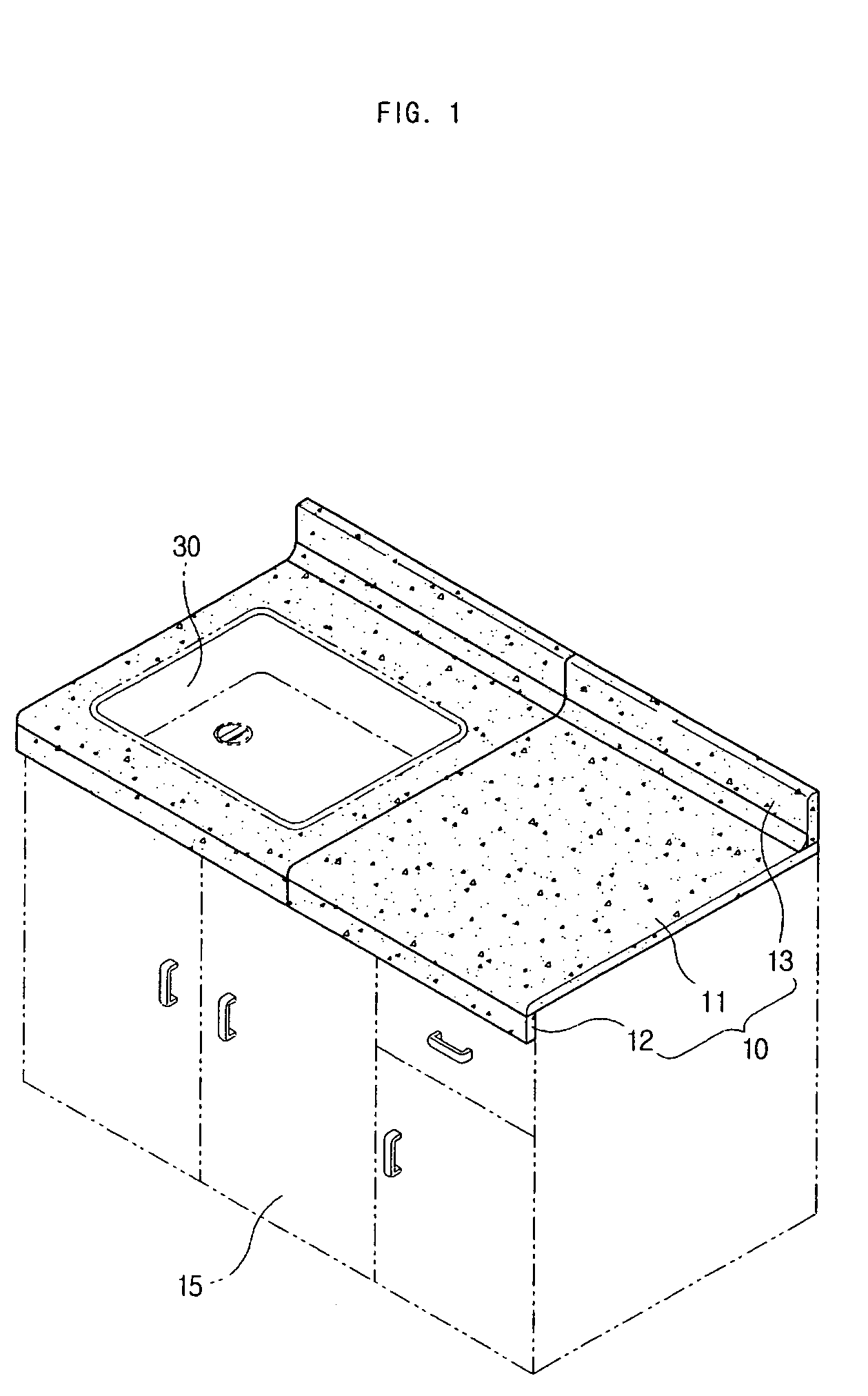 Method of manufacturing solid surface counter top