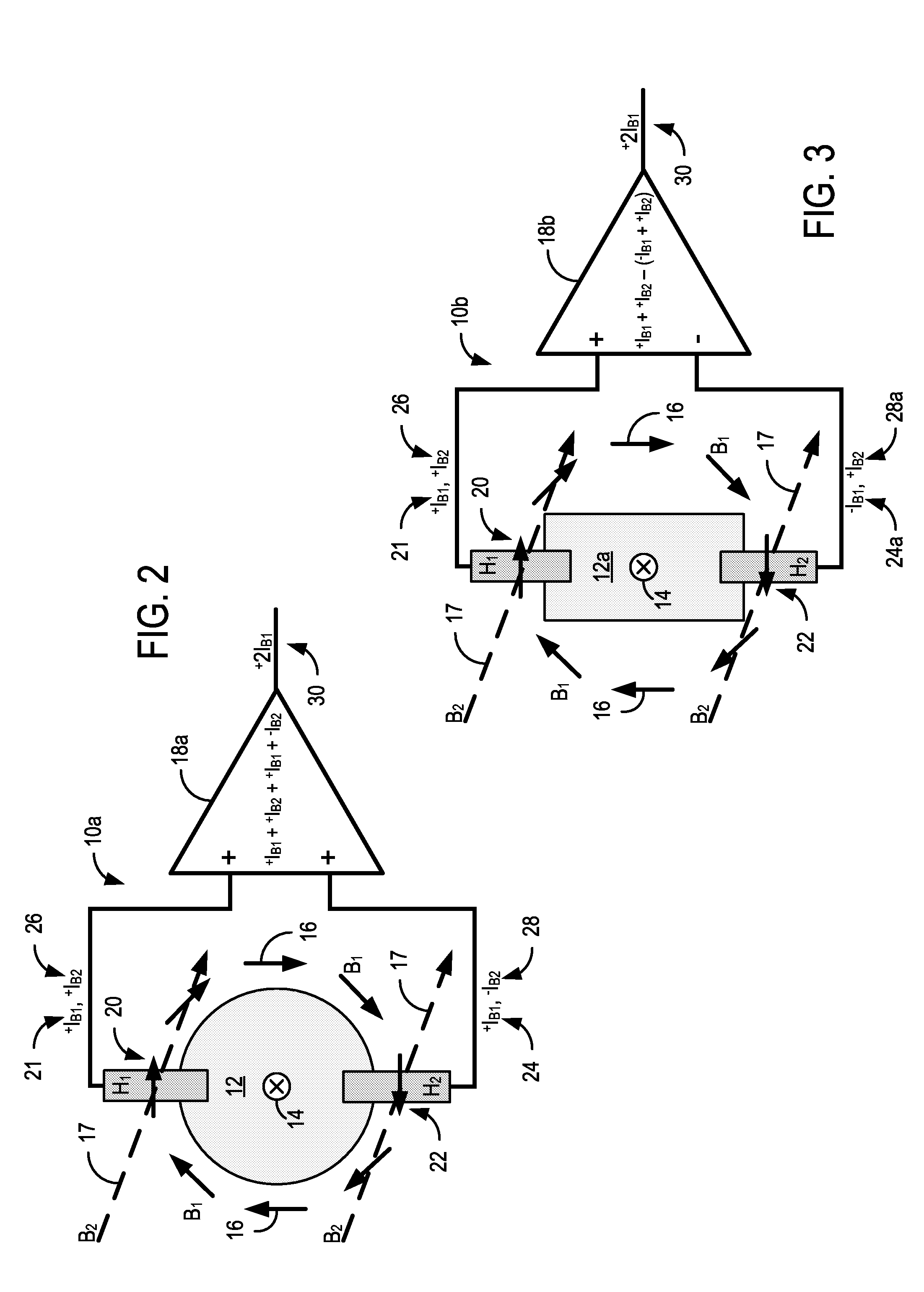 Magnetic flux concentrator Anti-differential current sensor