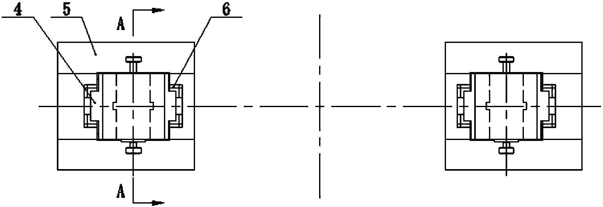 Direct type horizontal moving device of working roll