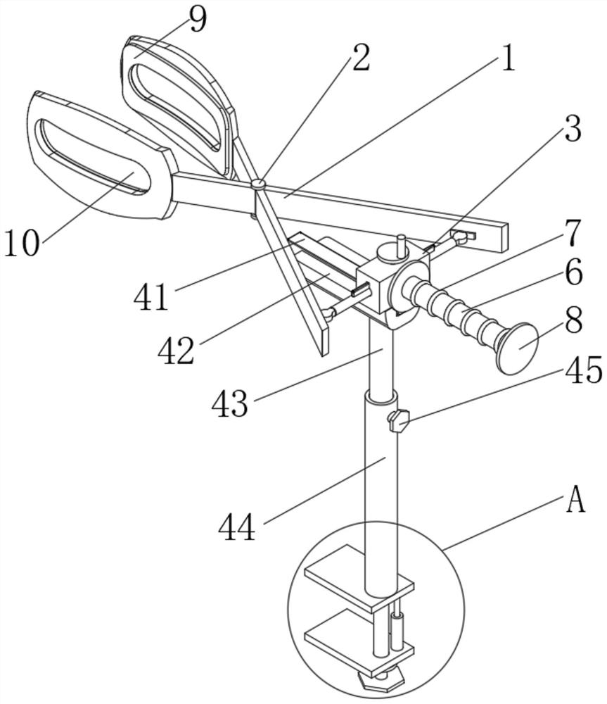 Obstetric forceps for obstetrics and gynecology department