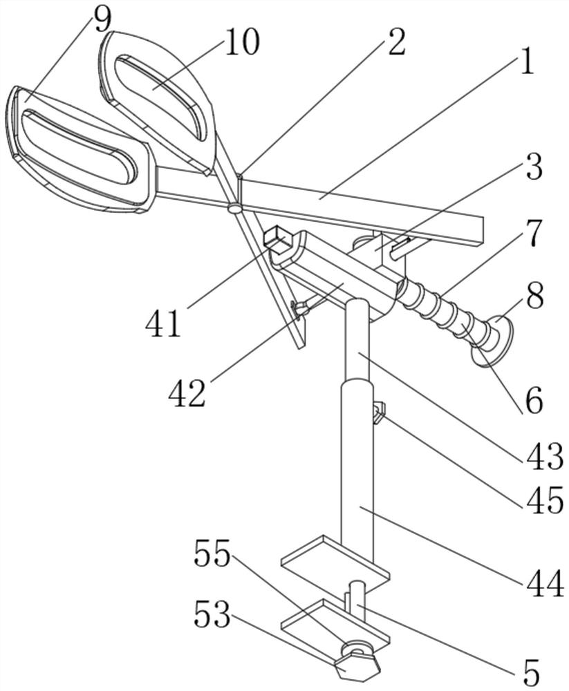 Obstetric forceps for obstetrics and gynecology department