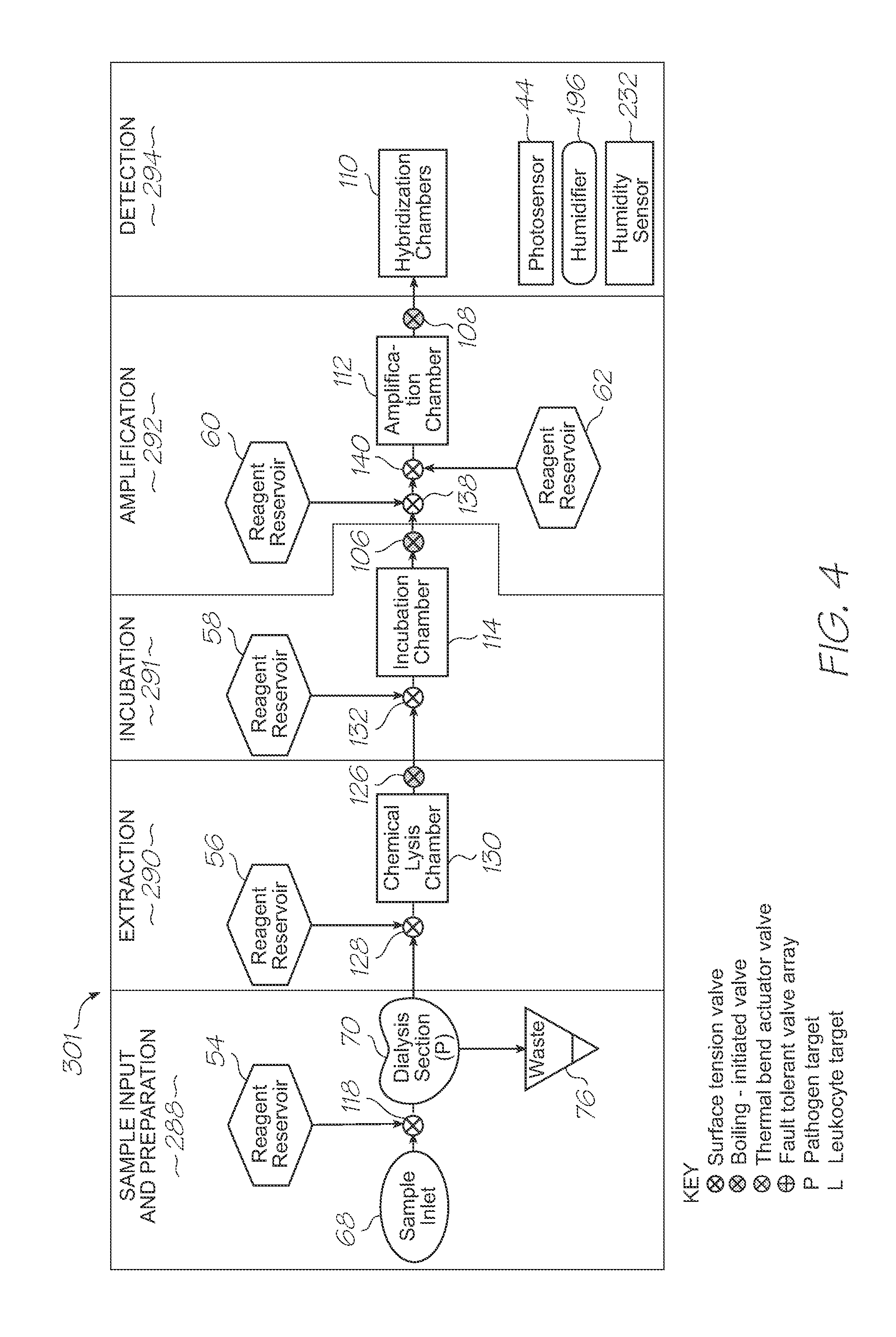 Genetic analysis loc with low oligonucleotide probe mass and low reagent volume