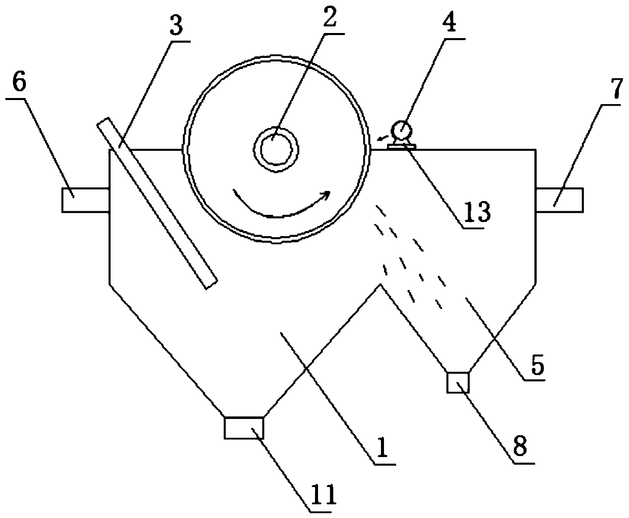 Copper powder preparation device and preparation method thereof