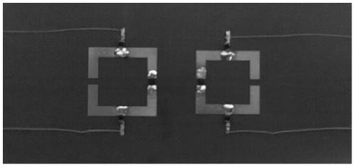 Device and method for realizing electric regulation and control of Fano resonance based on asymmetric split-ring resonators