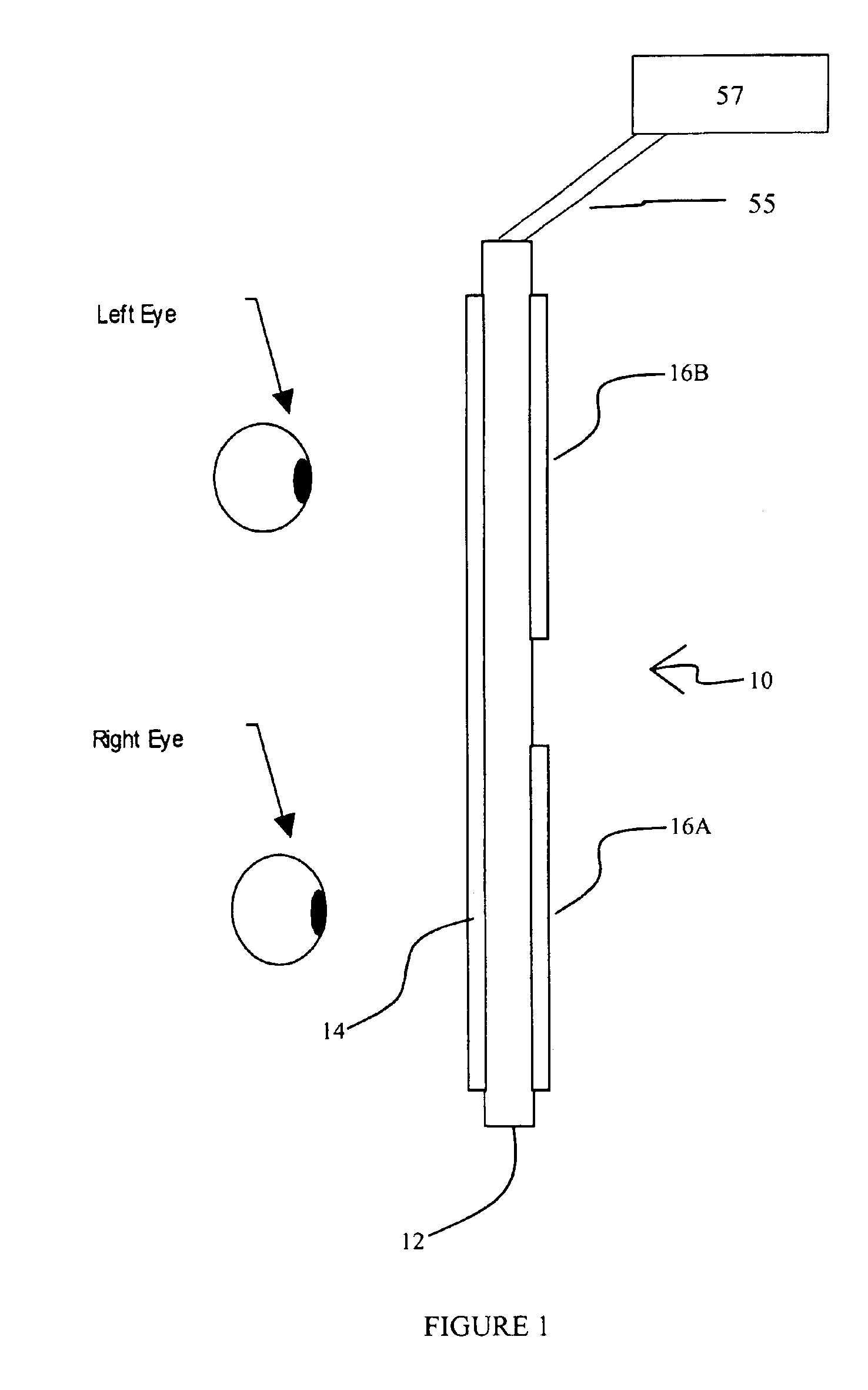 Single cell liquid crystal shutter glasses