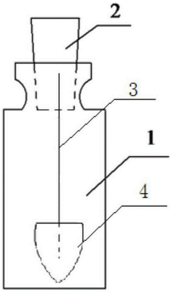 Artificial emasculation and hybrid control pollination method of robinia pseudoacacia L.