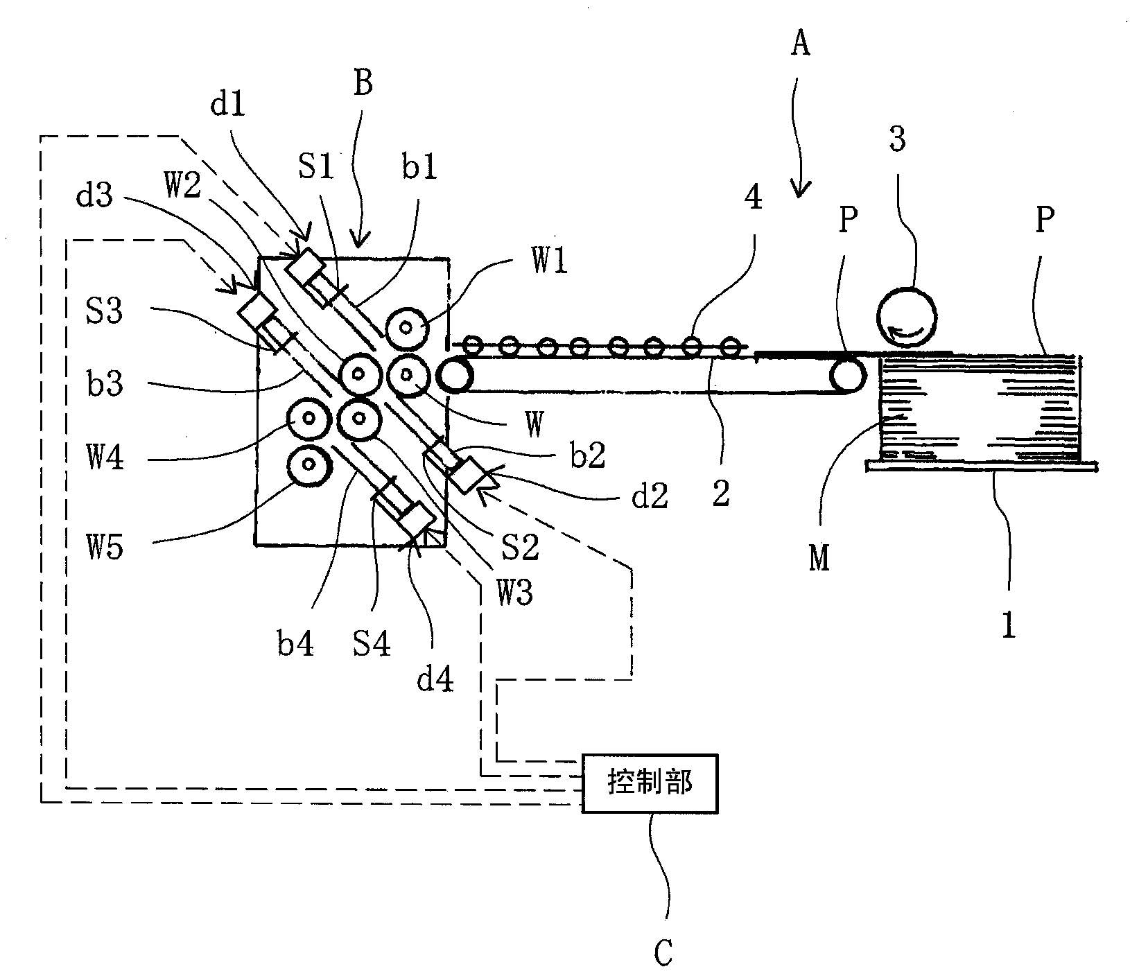 Paper folding device