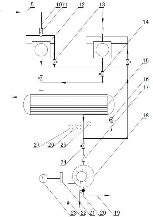 Precise adjustment system for vacuum degree of giant vacuum chamber