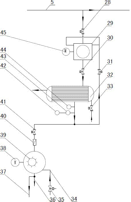 Precise adjustment system for vacuum degree of giant vacuum chamber