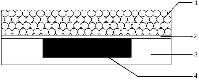 Composite anti-counterfeiting film preparation method based on photonic band gap matching