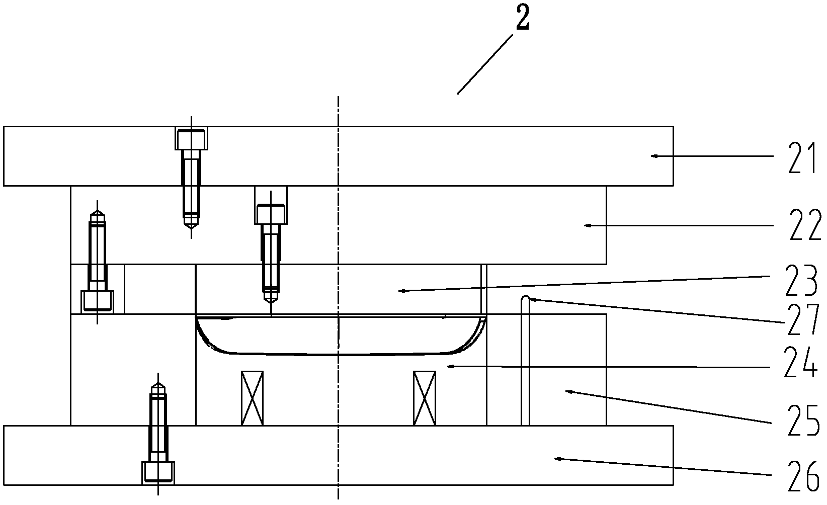 Three-dimensional side cutting method and die for stereoscopic high stretch formed film