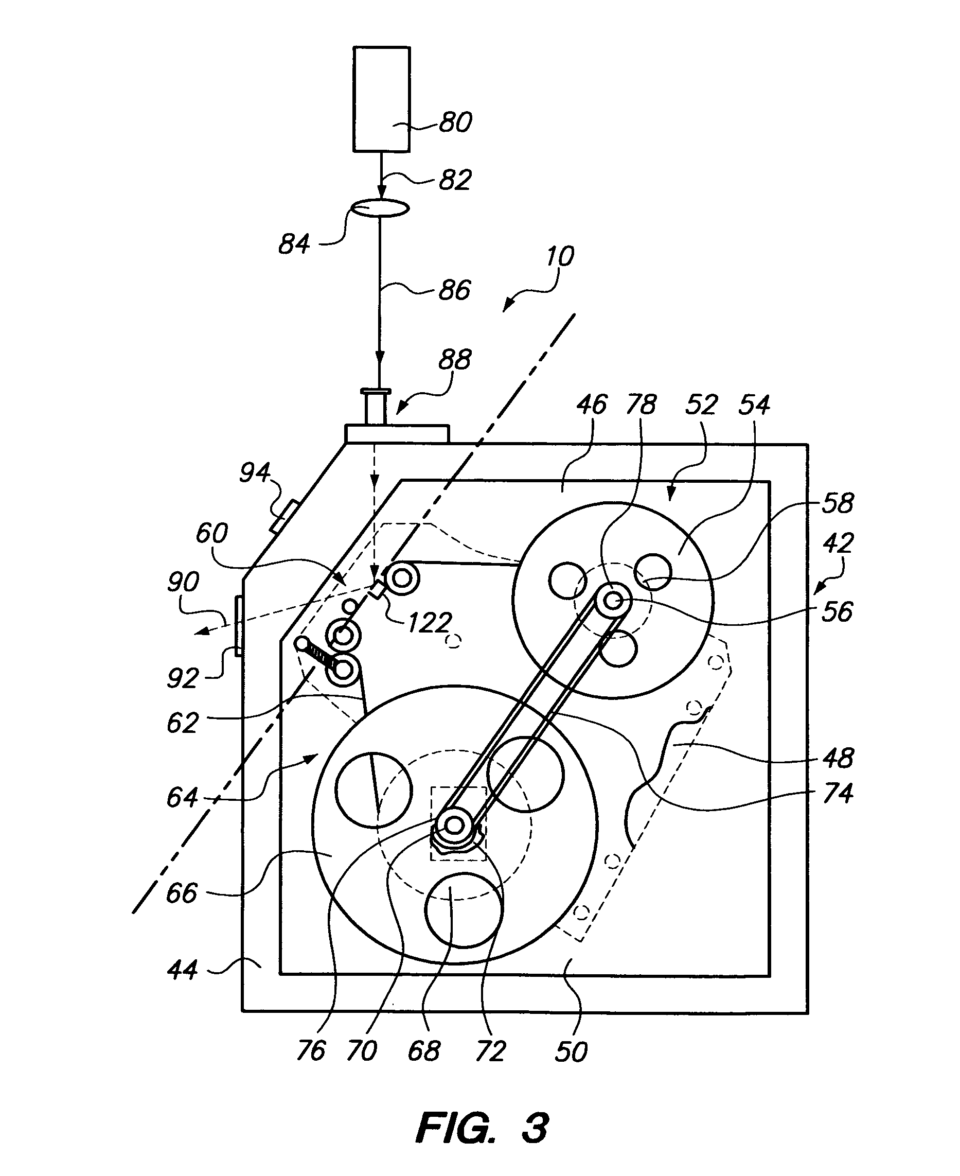 Apparatus for generating shortwave radiation