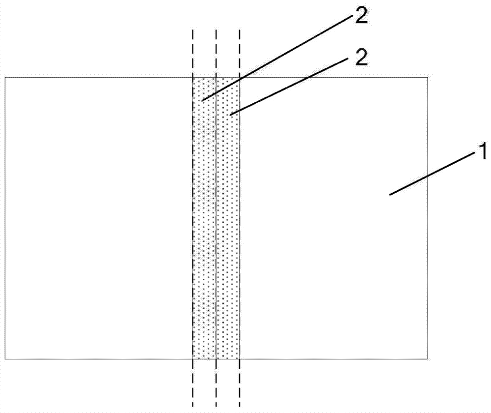 A kind of array substrate and display device thereof