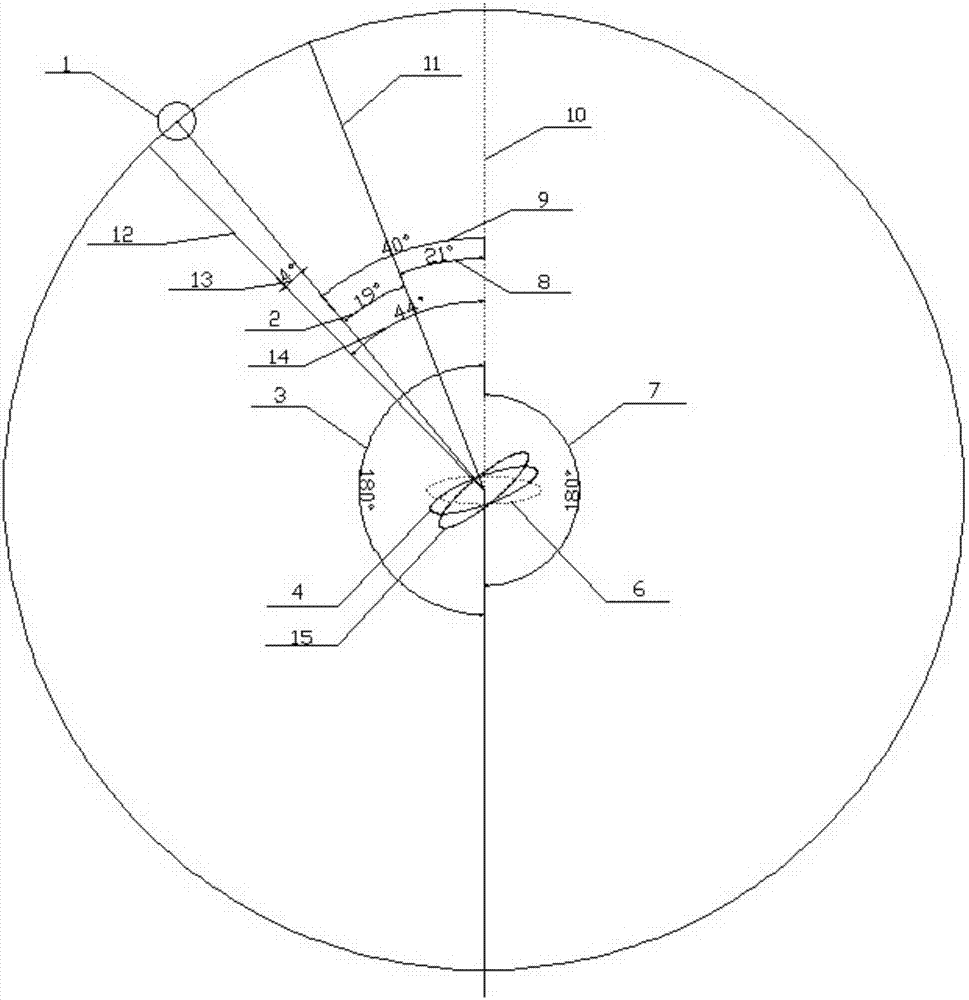 Method and device for distinguishing orientation by listening to sound