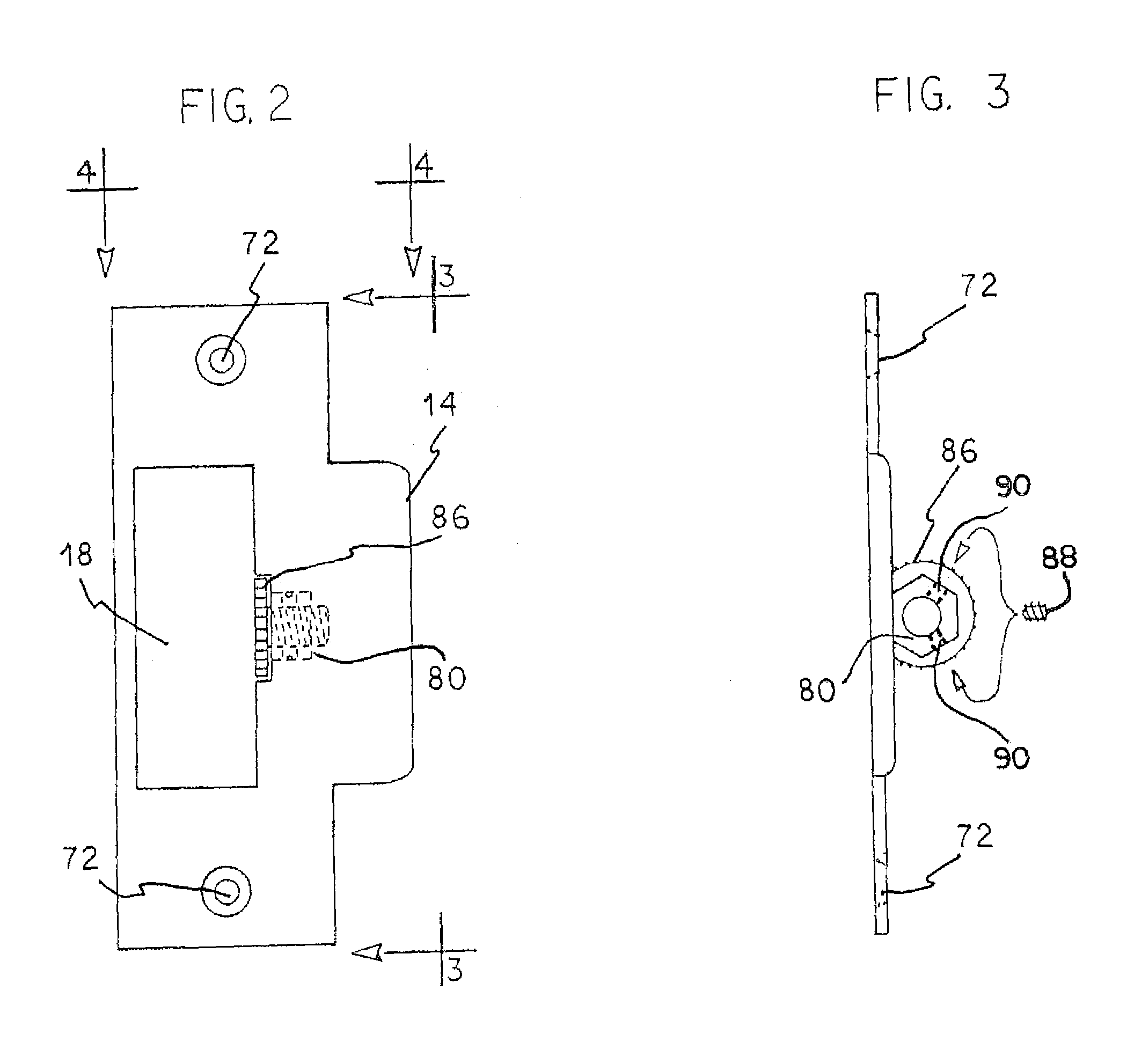 Adjustable striker plate