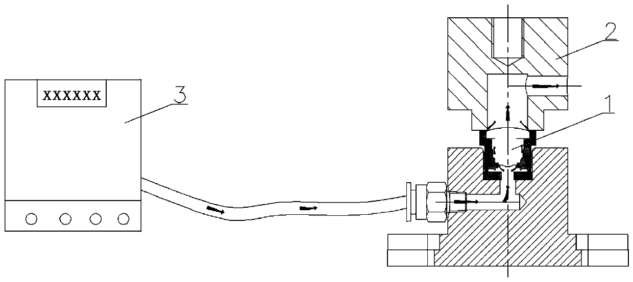 Vehicle-mounted lens sealing test device