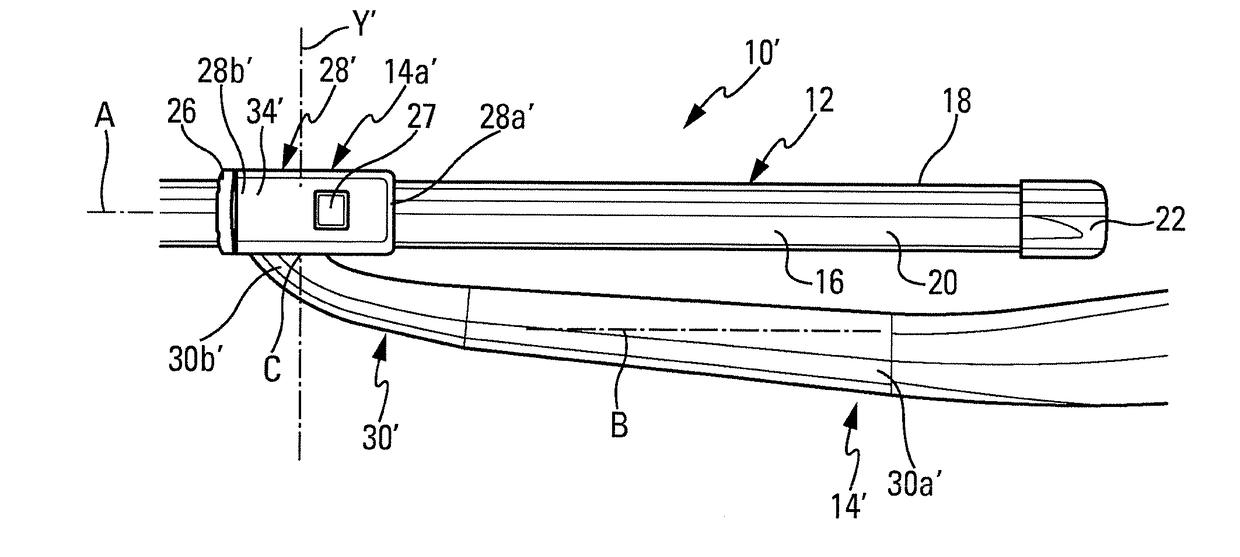 Yoke for a drive arm of a windscreen wiper