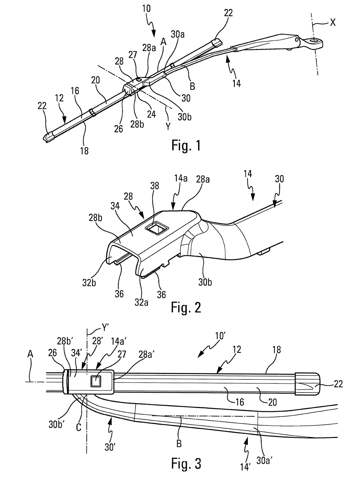 Yoke for a drive arm of a windscreen wiper