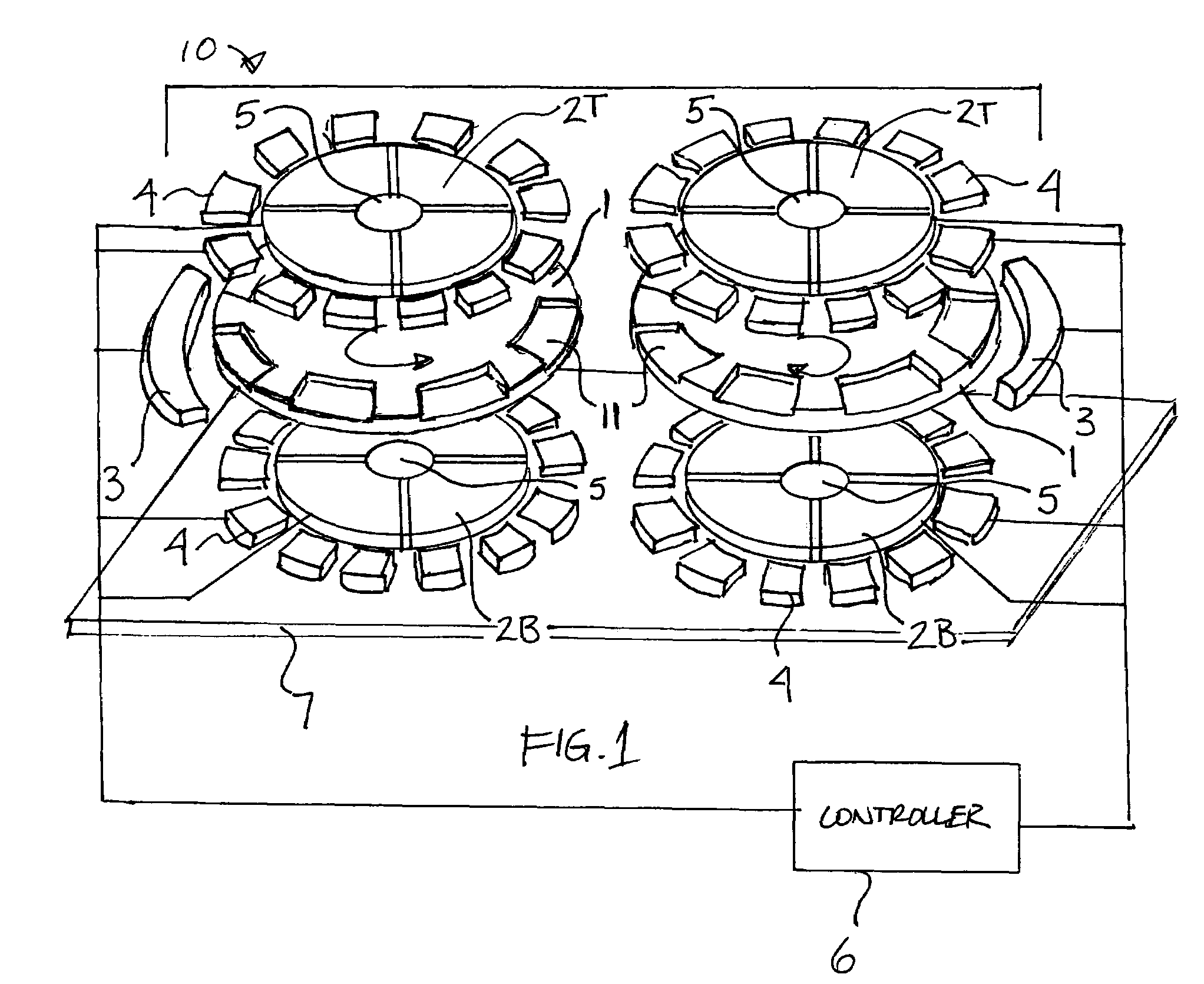 Motion sensor and method for detecting motion